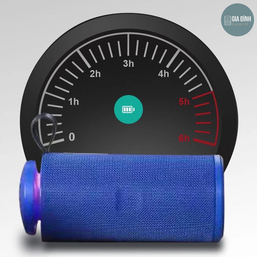 Loa Bluetooth mini cầm tay Nuki GT112, Có đèn Led lung linh