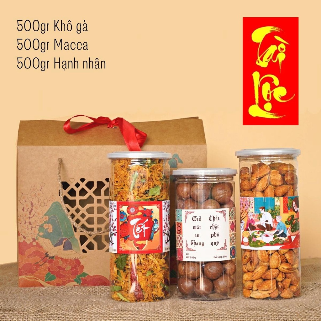Hộp quà tết hộp quà tặng sức khỏe - Hộp quà biếu tết 2022