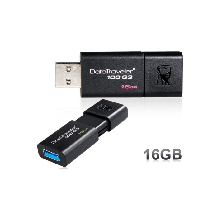 USB Kingston DT100G3 16Gb | BigBuy360 - bigbuy360.vn