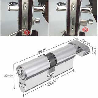 Khoá cửa vặn bằng xilanh