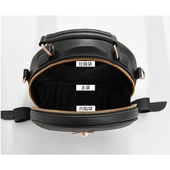 Túi xách đeo vai Chuwanglin bằng da nhỏ thời trang cho nữ