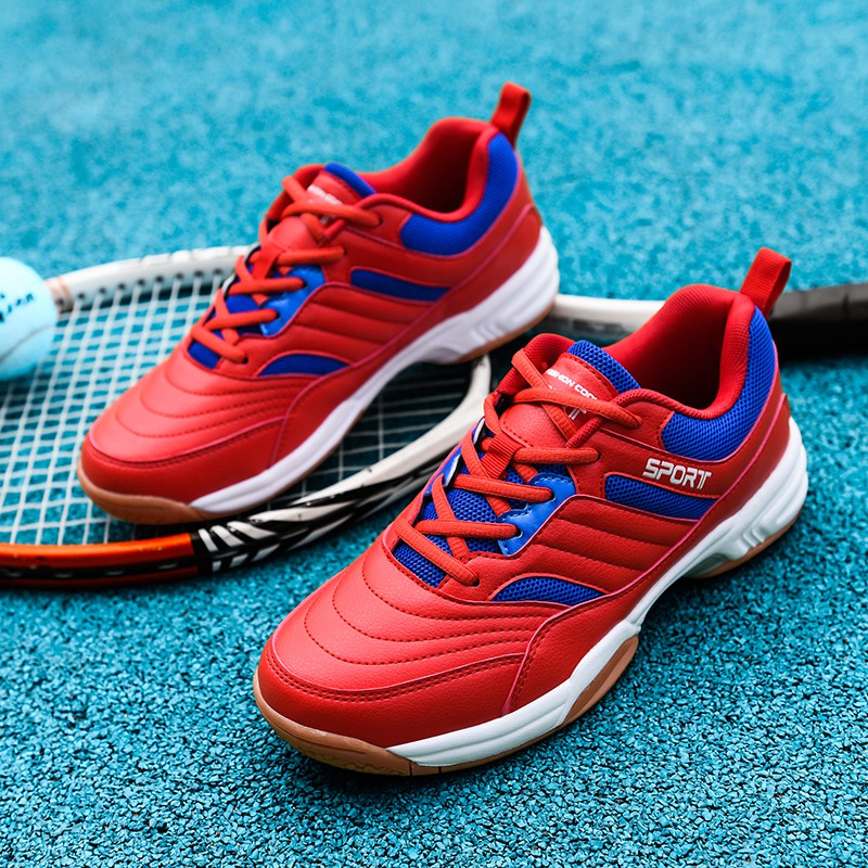 Kích thước lớn 38-46 GIÀY CẦU LÔNG CAO CẤP Bóng Chuyền Giày badminton/tennis/volleyball/pingpong/basketball shoes