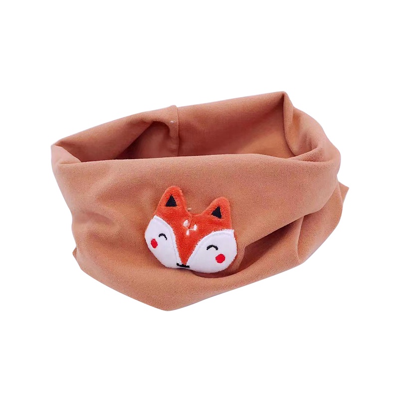 Khăn Choàng Cotton Dày Mềm Mại In Họa Tiết Hoạt Hình Dễ Thương Giữ Ấm Mùa Thu Đông Cho Bé Sơ Sinh