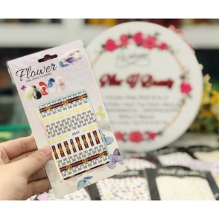 STICKER Dán Móng Tay Flower