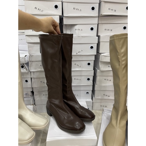 Boot đùi cao cổ hàng quảng châu