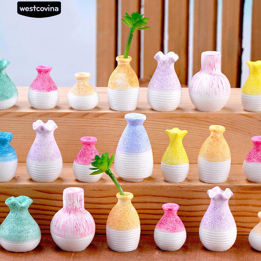 Bình hoa giả trang trí vườn