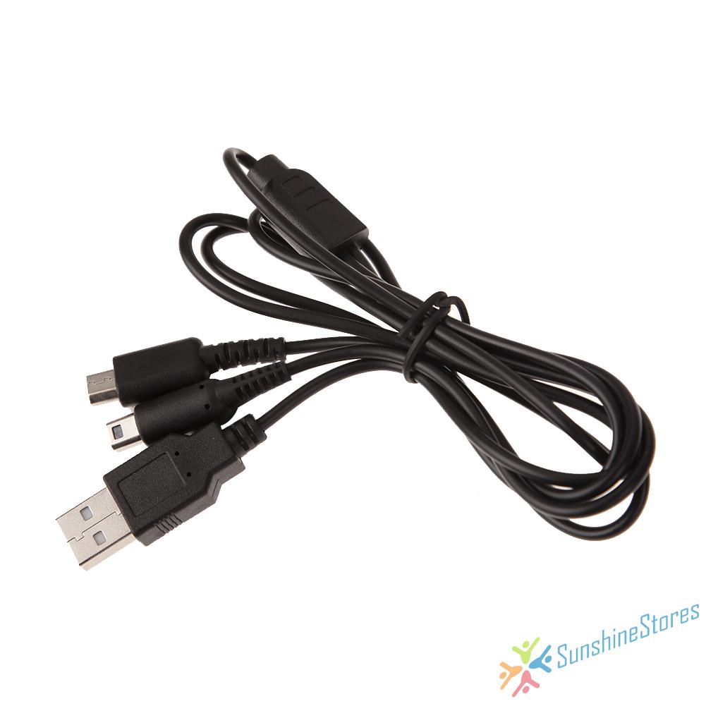 Dây Cáp Sạc 1.2m Usb Cho Nintendo Dsi 3ds Ndsl