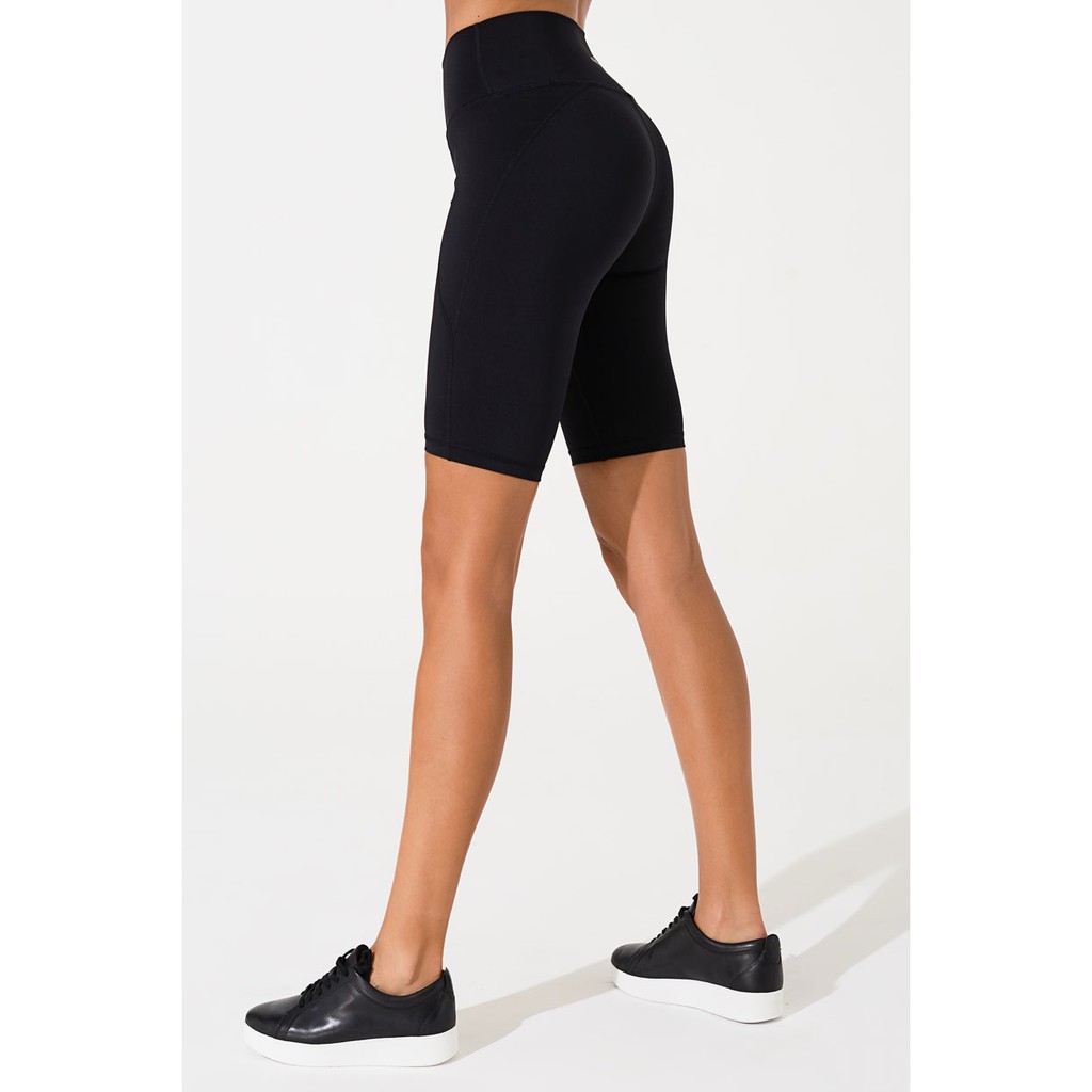 OLABEN Quần tập Yoga Gym dáng lửng PONTE BIKERSHORT Nữ