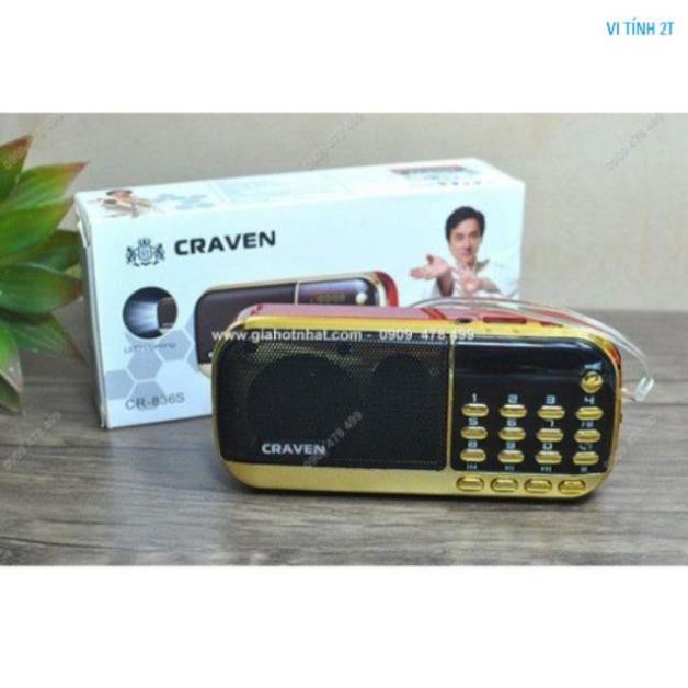 loa nghe pháp craver 836s 2 pin xịn