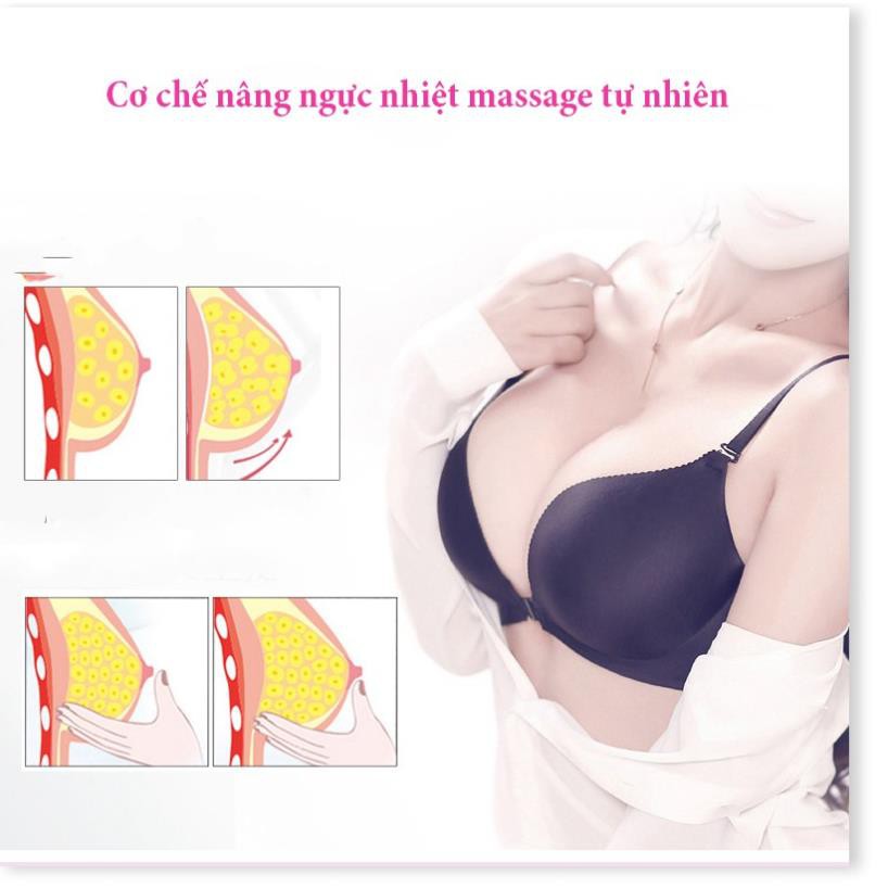 Máy massage nâng ngực an toàn hiệu quả nhanh chóng, dụng cụ mát xa ngực cải thiện kích thước và tình trạng chảy xệ