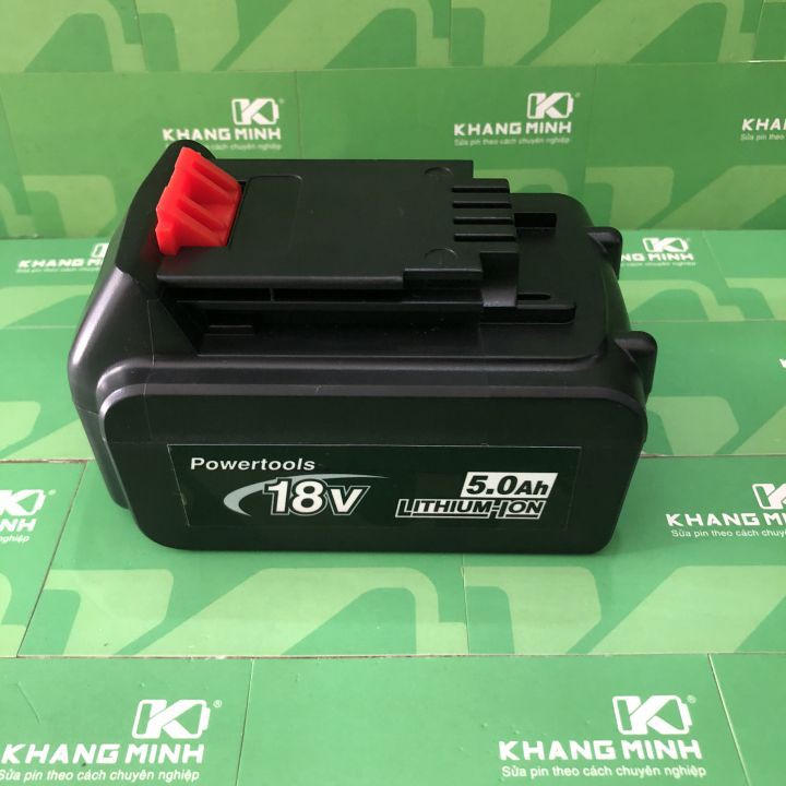 Vỏ, mạch Black - Decker 5S 18V Li-ion Led, mạch nhận sạc zin.