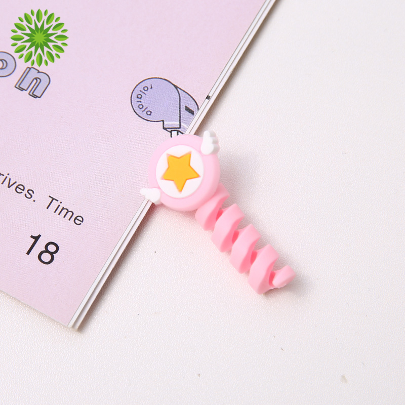 Phụ Kiện Bảo Vệ Dây Cáp Hình Hoạt Hình Dễ Thương