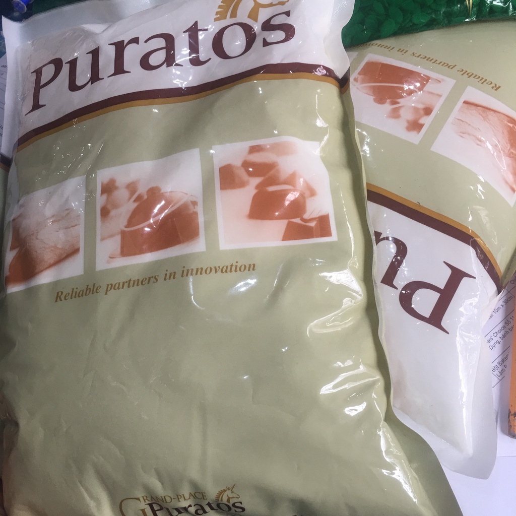 Bột trộn sẵn bánh bông lan Puratos 1Kg
