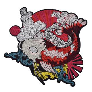 Miếng Dán Quần Áo Hình Cá Chép