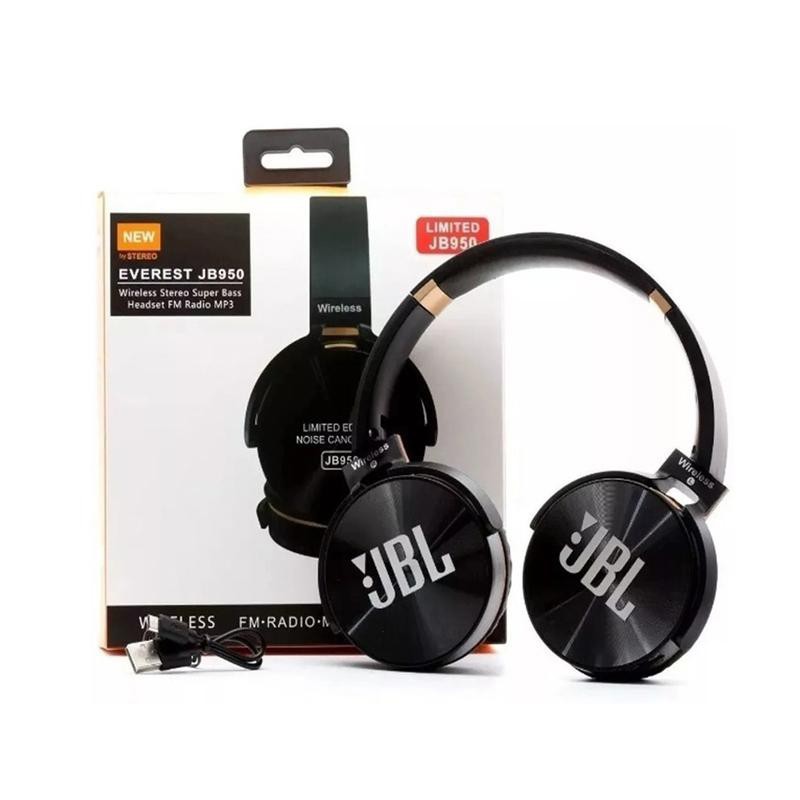 ⚡ Tai nghe nhạc headphone bluetooth chụp tai không dây JBL 950 - Tai nghe điện thoại bluetooth mini – Bảo hành chính hãn