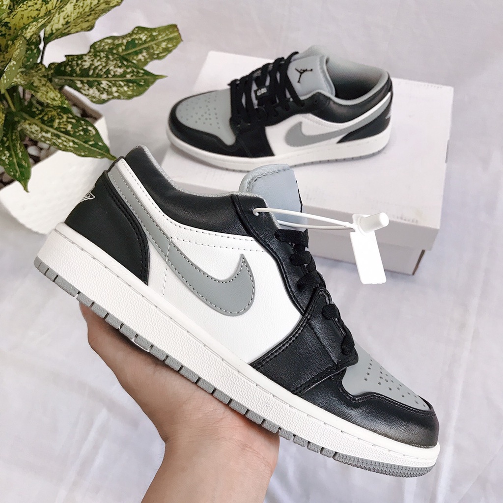 Giày Jordan Cổ Thấp, Giày JD Ghi Đen Xám Hàng Cao Câp Full Box + Bill | BigBuy360 - bigbuy360.vn