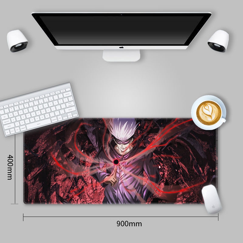 Jujutsu Kaisen Chú Thuật Hồi Chiến anime pad chuột lớn Miếng Lót Chuột, Bàn Di Chuột