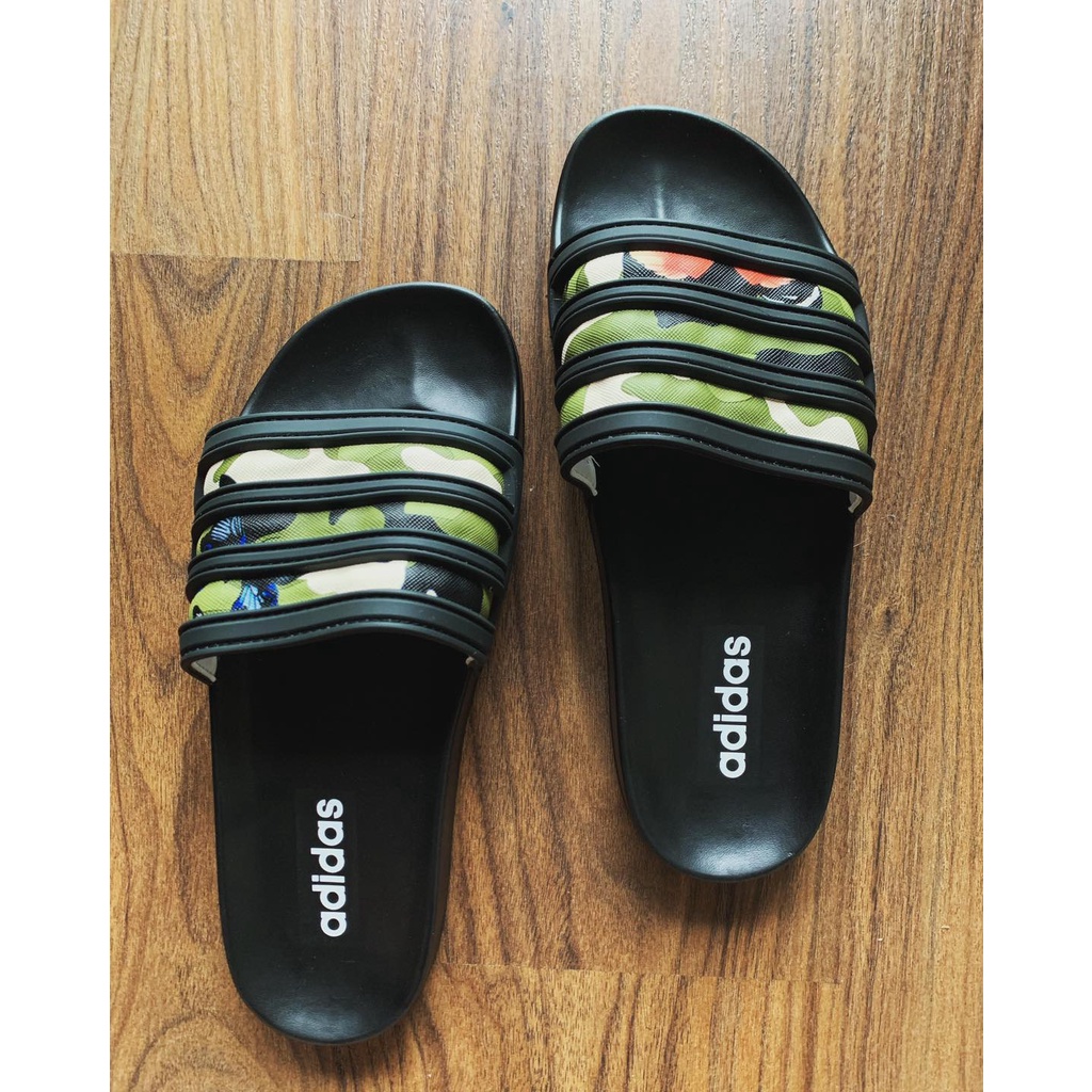 Dép Adidas 3 sọc bướm