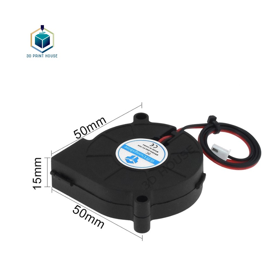 Quạt Sò 5015, 5025 12V, 24V Cho Máy In 3D