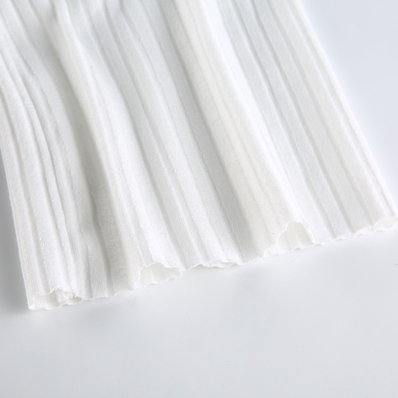 Áo Lửng Tay Dài Cổ Chữ V Thắt Nút Thời Trang Quyến Rũ Cho Nữ