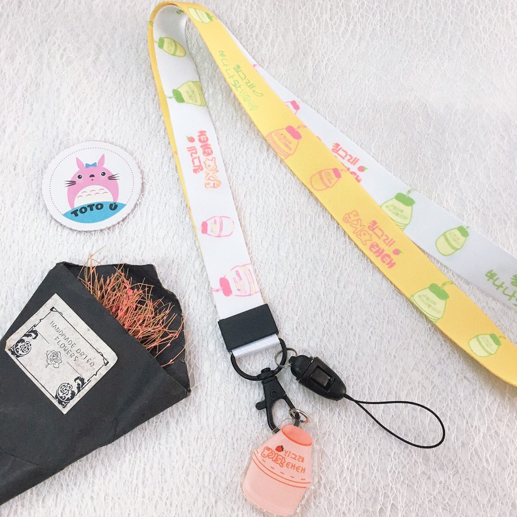 Dây strap cartoon xinh xắn (inbox mẫu)