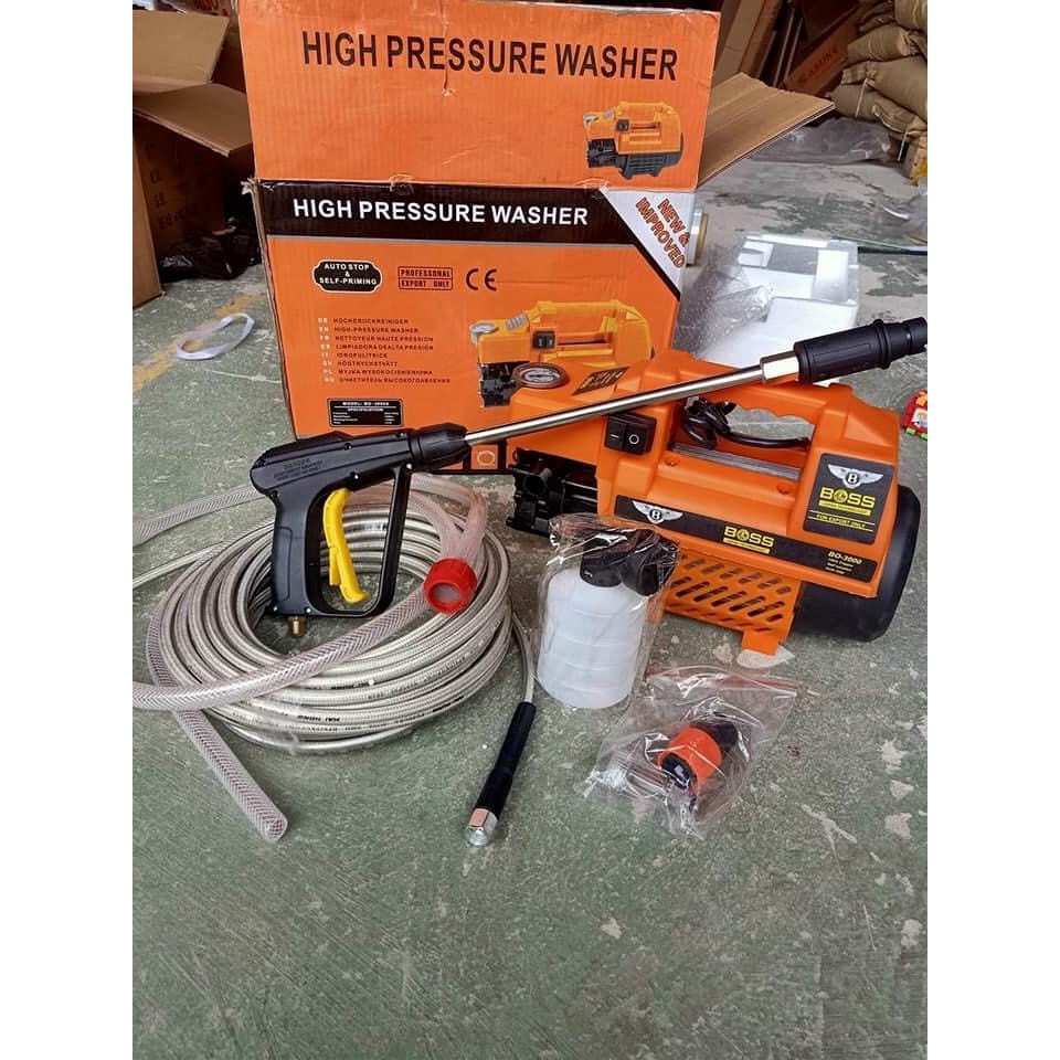Máy Xịt Rửa Điều Hòa Boss 3500W Chỉnh Áp Lực - máy rửa xe