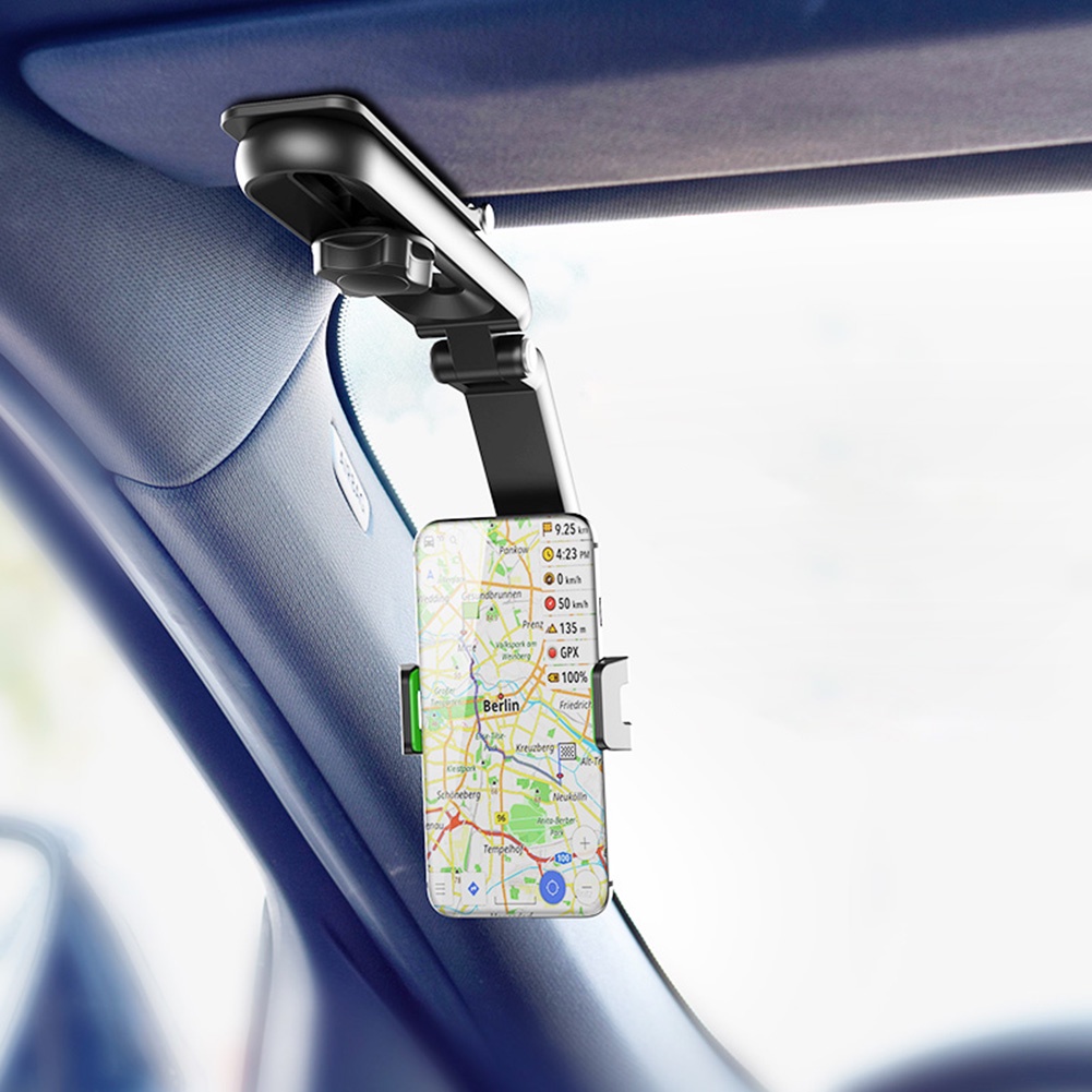 Giá Đỡ Điện Thoại/GPS Xoay Gắn Kính Chắn Gió Xe Hơi