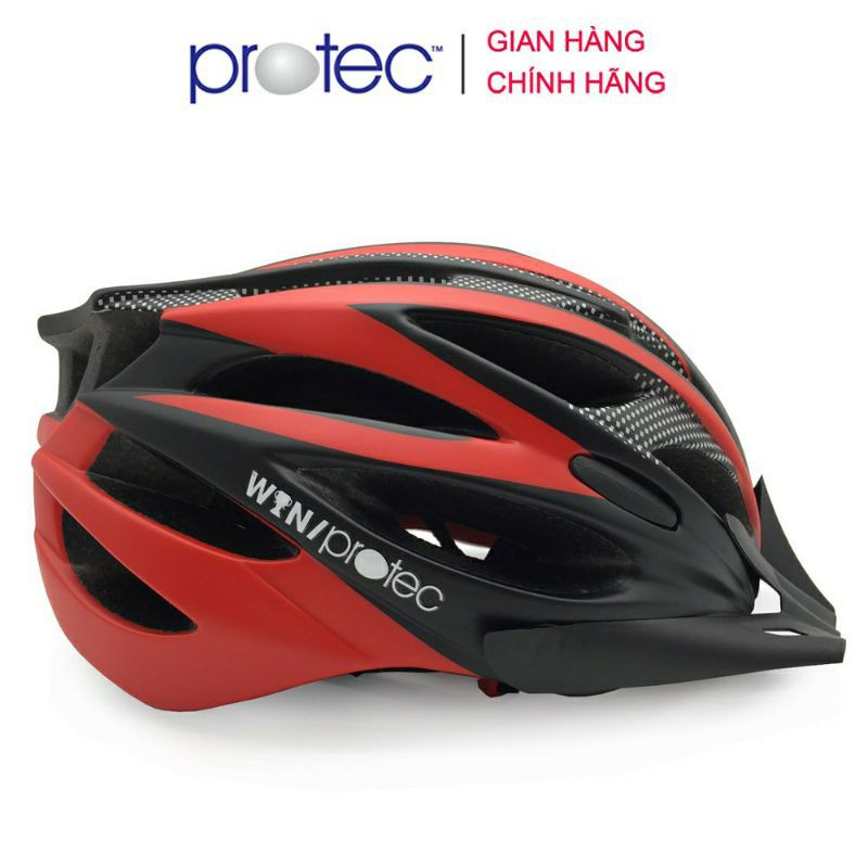 Mũ bảo hiểm xe đạp protec dành cho người lớn siêu nhẹ siêu thoáng mát