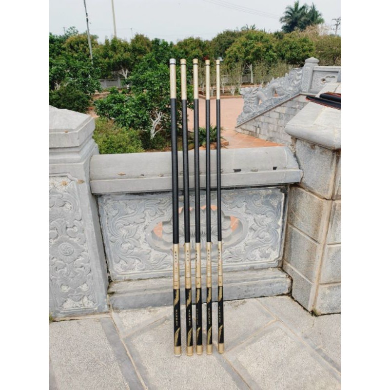 Cần Câu Tay Dragon City + Tặng kèm 1 ngọn phụ✅Độ Cứng: 6H▪Lóng: 1m1▪Ngọn: 1.5Ly▪Nhấc tĩnh: 2kg