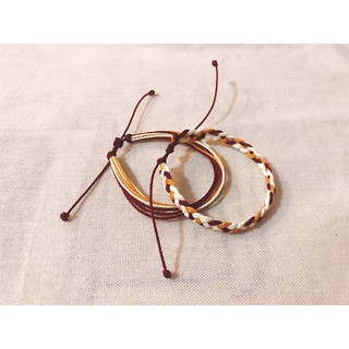 Set 2 vòng phối 4 màu đỏ vàng