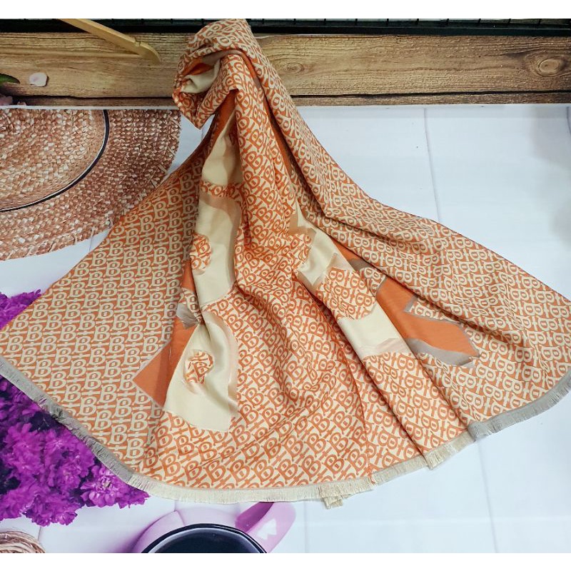 Khăn Choàng Cổ Hiệu B - Khăn Dạ Cashmene Dày Đẹp Phong Cách Hàn Quốc - Hàng Nhập Quảng Châu Cao Cấp 70x180cm