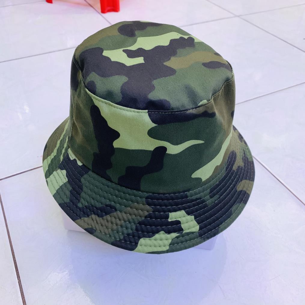 Nón Bucket Lính Camo Nam Nữ Nón Tai Bèo Vải Kaki Mịn Form Chuẩn Đẹp, Mũ Tai Bèo Lính Cá Tính xịn