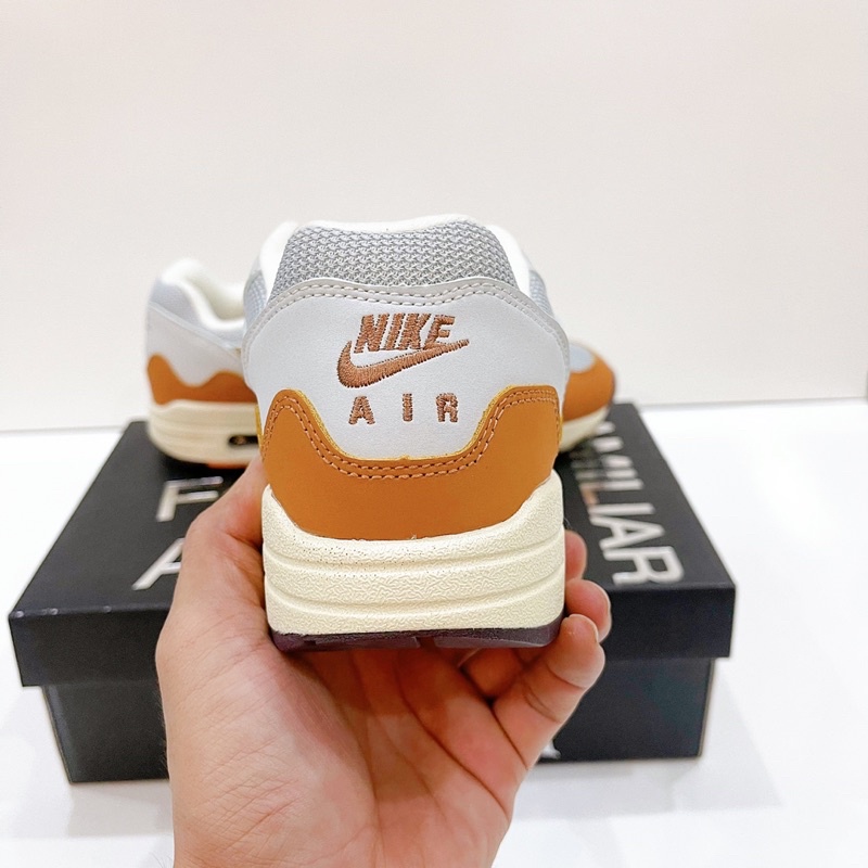Giày sneaker Airmax 1 Patta Waves Monarch - Fullbox có dây phụ