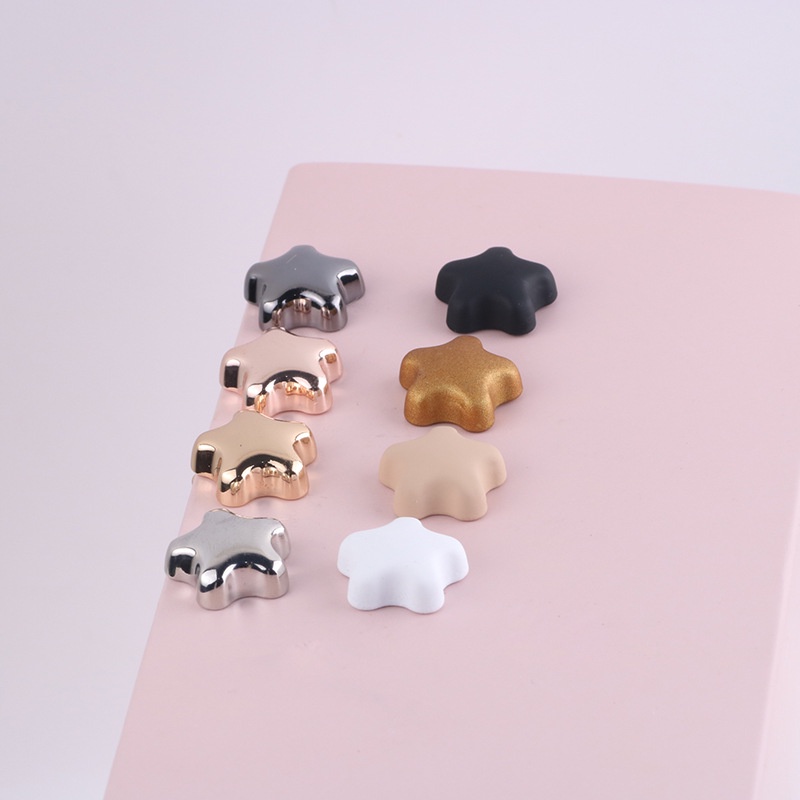 Khóa cài QIHE JEWELRY nam châm hai mặt kiểu dáng ngôi sao dành cho khăn trùm đầu hồi giáo