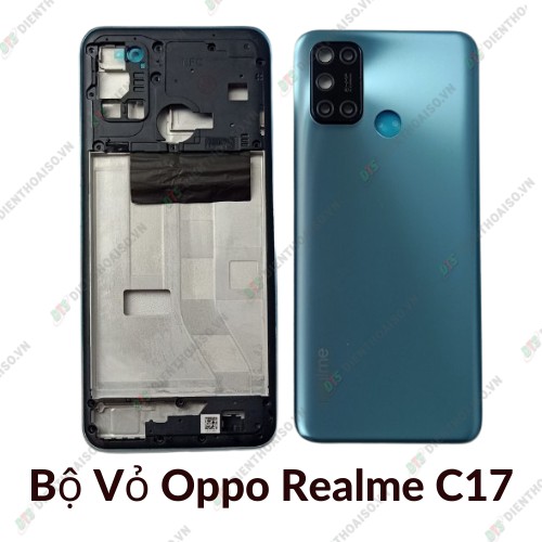 Bộ vỏ oppo c17 xanh dương ,xanh lá