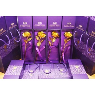 🌹HOA HỒNG MẠ VÀNG 24K - quà tặng vĩnh cửu cho tình yêu