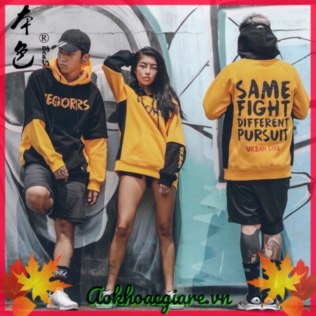 Áo khoác nỉ chui hoddie nam nữ Same Vegorrs