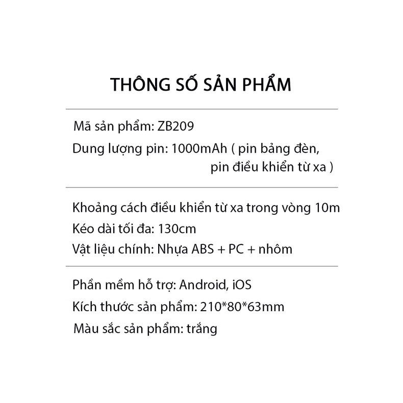 Đèn Livestream Gấp Gọn Standbox USAMS ZB209 -Thiết Kế Cụm Đèn Led Chiếu Sáng 2 Mặt Kết Hợp Điều Khiển Bluetooth Tiện Lợi