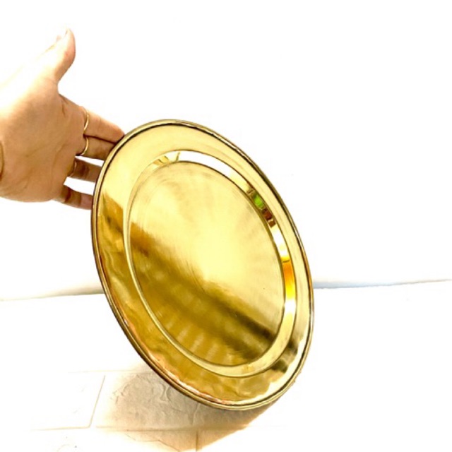 MÂM ĐỒNG TRƠN 30 cm CHẤT LIỆU BẰNG ĐỒNG 100%