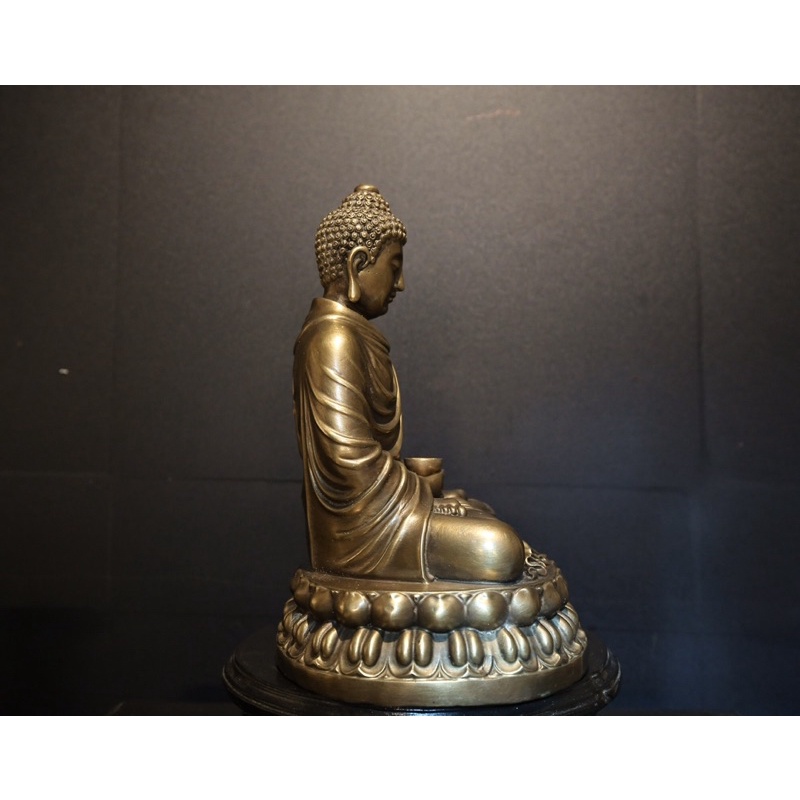 Tượng Phật Thích Ca bằng đồng - cao 30cm
