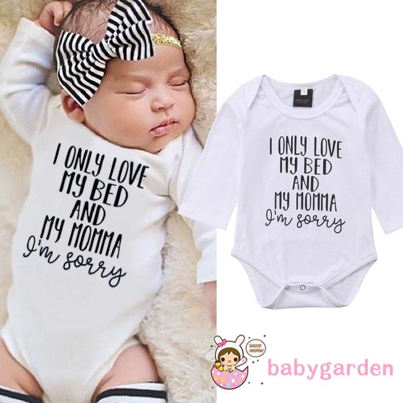 ღ♛ღFashion Newborn Baby Boy Girl Kids Romper Bodysuit Jumpsuit Clothes Outfits