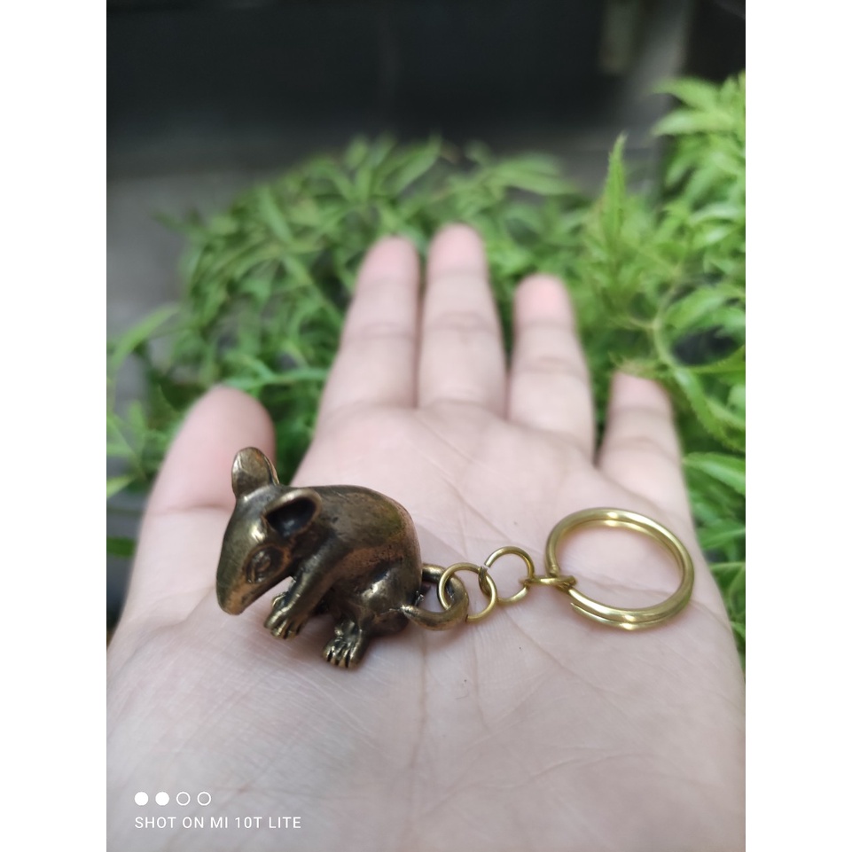 MÓC KHÓA ĐỒNG NGUYÊN CHẤT 12 CON GIÁP