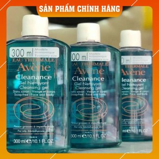 [Giá Hủy Diệt] Sữa rửa mặt Avene của Pháp 300ml cho da dầu, mụn, nhạy cảm
