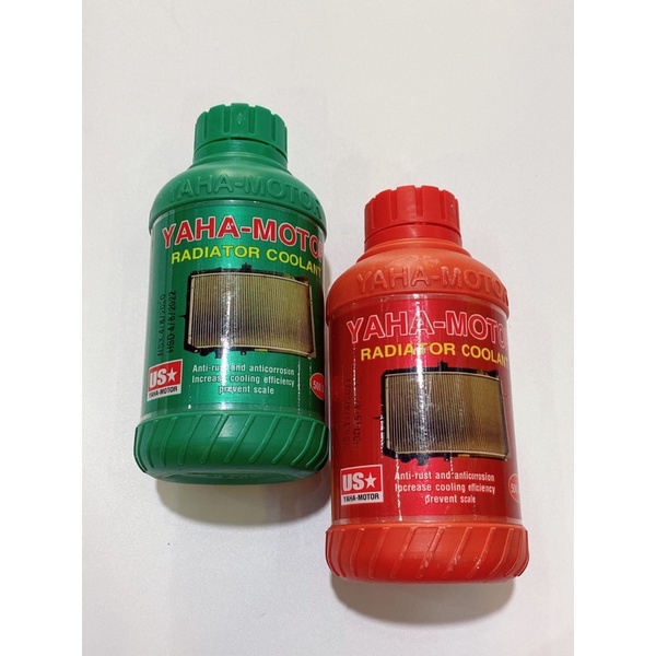 Nước giải nhiệt động cơ, dung dịch làm mát máy YAMA MOTO màu xanh & màu đỏ 500ml