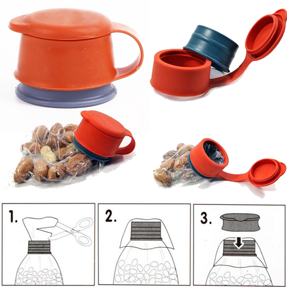 Set   Kẹp Miệng Túi Thực Phẩm Bằng Nhựa Tiện Dụng