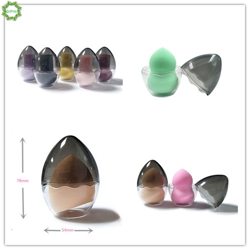 [Hàng mới về] Hộp đựng mút trang điểm hình quả trứng trong suốt
