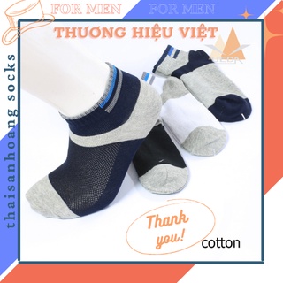 Vớ nam công sở [ THƯƠNG HIỆU VIỆT] Bít tất nam cổ ngắn UEDA chất lượng - Chống hôi chân thoáng khí