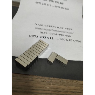 Nam châm 20x10x5mm siêu mạnh nam châm đất hiếm