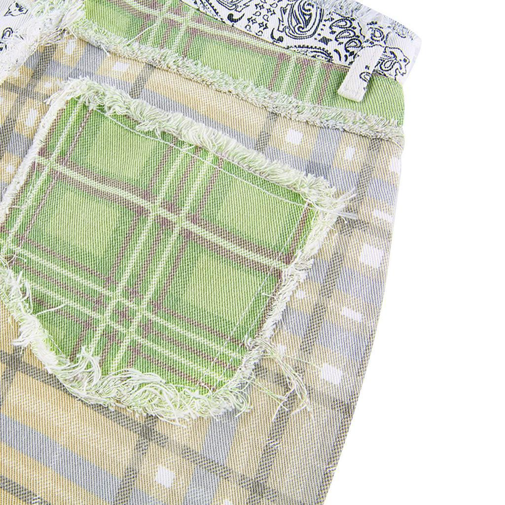 Quần dài họa tiết kẻ sọc độc đáo cá tính thời trang cho nữ