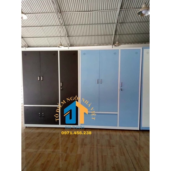 Tủ sắt trơn quần áo cao cấp miễn phí vận chuyển nội thành Hà Nội bán kính 3km